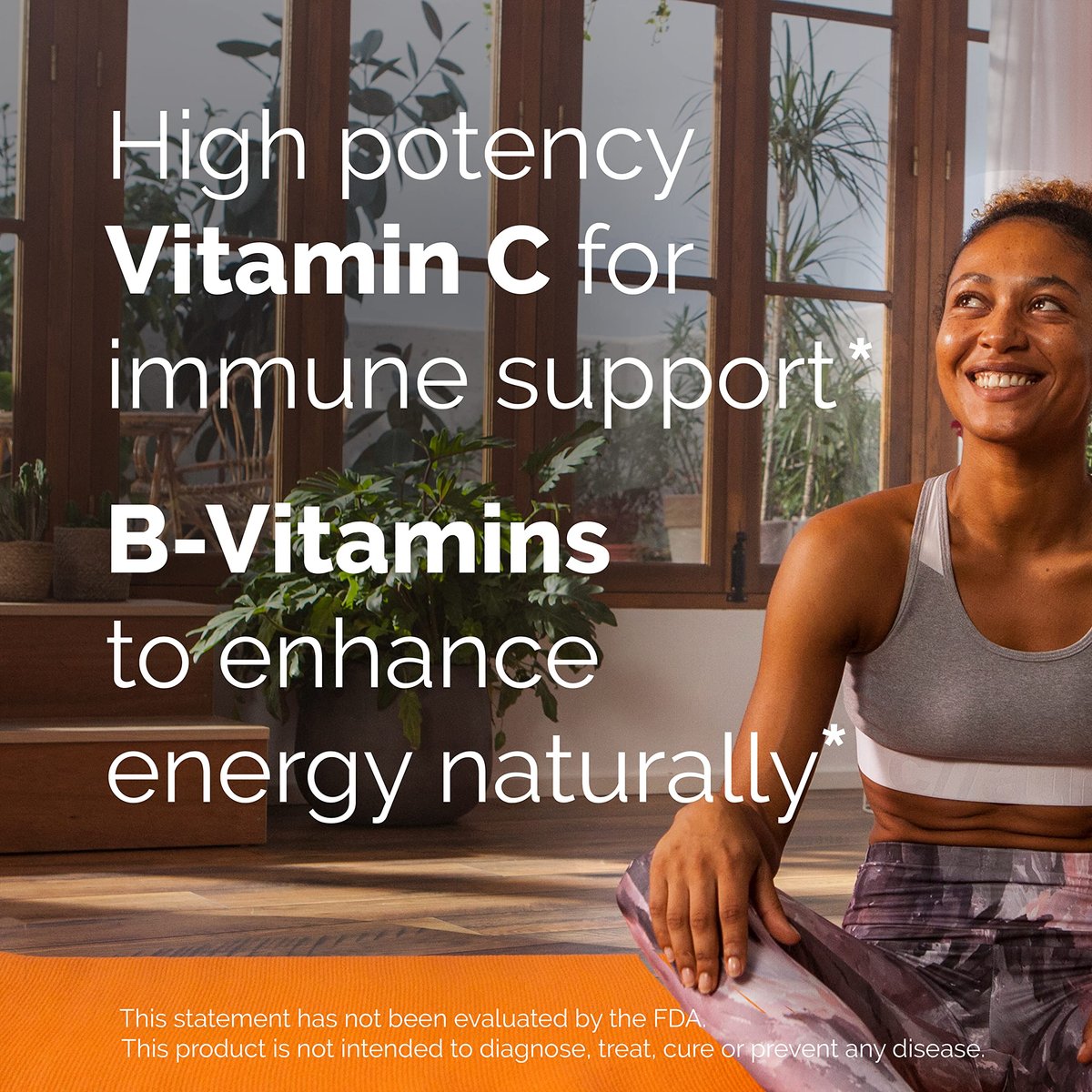 Emergen-C Vitamin C Ashwagandha Drinkmischung – Immununterstützung mit Berries-Geschmack, 18 Portionen