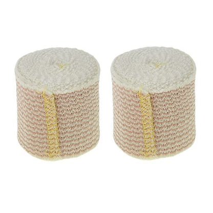 Dealmed 2" Elastische Binden mit Selbsthaftung – 2 Stück, 5 Yards gedehnte Kompressionsbandage, Wundversorgung für Erste-Hilfe-Set und medizinische Einrichtungen