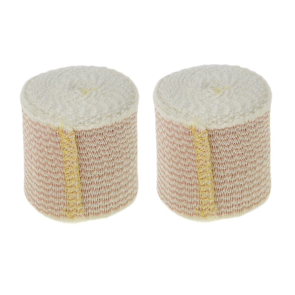 Dealmed 2" Elastische Binden mit Selbsthaftung – 2 Stück, 5 Yards gedehnte Kompressionsbandage, Wundversorgung für Erste-Hilfe-Set und medizinische Einrichtungen