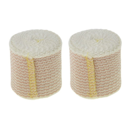 Dealmed 2" Elastische Binden mit Selbsthaftung – 2 Stück, 5 Yards gedehnte Kompressionsbandage, Wundversorgung für Erste-Hilfe-Set und medizinische Einrichtungen