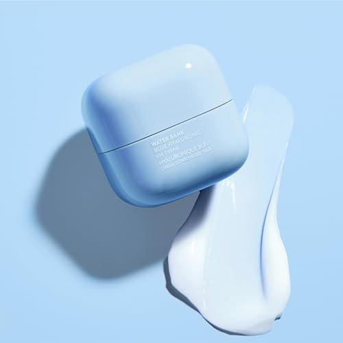 LANEIGE Water Bank Blue Hyaluronic Eye Cream – Feuchtigkeitsspendende Augenpflege mit Niacinamid & Koffein für strahlende, genährte & beruhigte Augenpartie