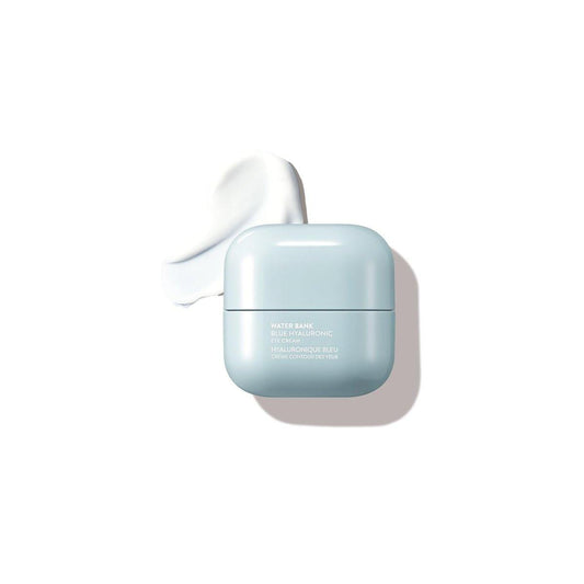 LANEIGE Water Bank Blue Hyaluronic Eye Cream – Feuchtigkeitsspendende Augenpflege mit Niacinamid & Koffein für strahlende, genährte & beruhigte Augenpartie