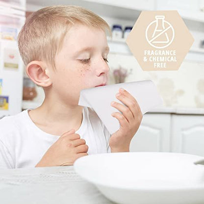 MED PRICE Ultra Soft Einweg-Papiertücher für medizinische Zwecke, trockene Tücher für den Körper, Einweg-Krankenhaus-Waschtücher, unparfümiert, 12,5'' x 11'', 90er Pack