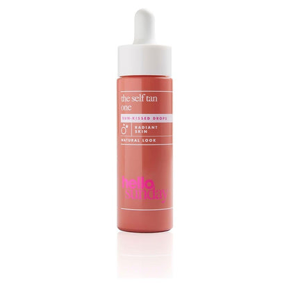 The Self Tan One Drops von Hello Sunday – Selbstbräuner-Serum für Gesicht und Körper, 30 ml