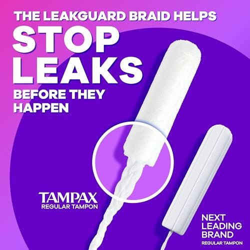 Tampax Radiant Tampons 42 Stück – Regulär, Super, Super Plus (Mischpackung) – Zuverlässiger Schutz für jede Stärke