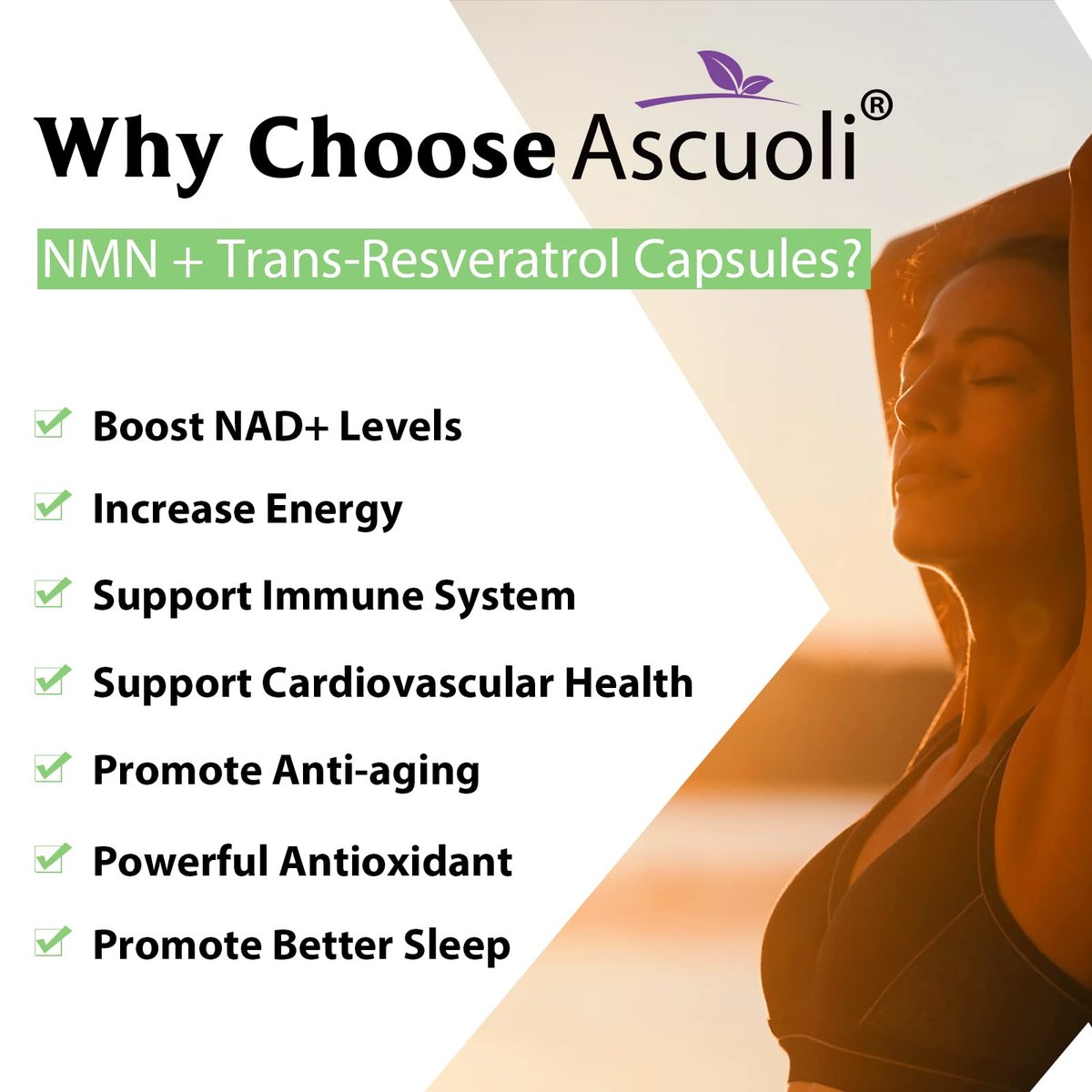 Sublinguales NMN 500 mg + Trans-Resveratrol 400 mg, 3-in-1 Advanced Formula 99% Reines NMN Resveratrol Präparat zur Steigerung von NAD*, Zellen, Immunsystem, Energie & Muskeln, Anti-Aging, 120 Lutschtabletten (120-Tage-Vorrat)