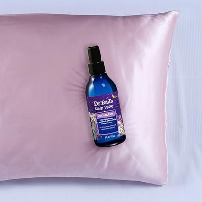 Dr Teal's Calm Blend Spray mit Melatonin, Lavendel & Kamille ätherische Öle, 6 fl oz (3er-Pack)