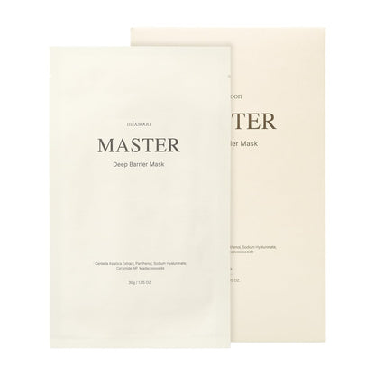 mixsoon Master Deep Barrier Mask 5 Stück – Intensive Feuchtigkeitspflege & Hautbarriere-Schutz