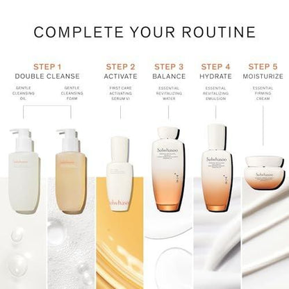 Sulwhasoo Essential Revitalizing Water EX – Feuchtigkeitsspendendes, belebendes Toner-Gel für strahlende, jugendliche Haut