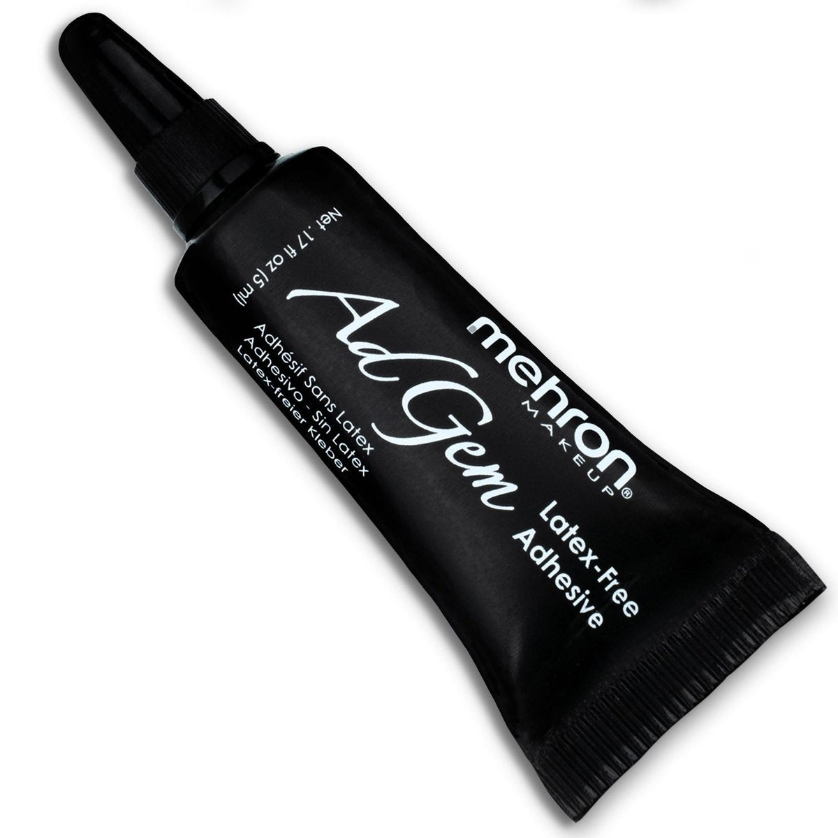 Mehron Makeup AdGem Adhesive | Latex-freier Körper- und Wimpernkleber für Strasssteine und falsche Wimpern | Starker, kosmetischer Kleber – 0,17 fl oz (5 ml)