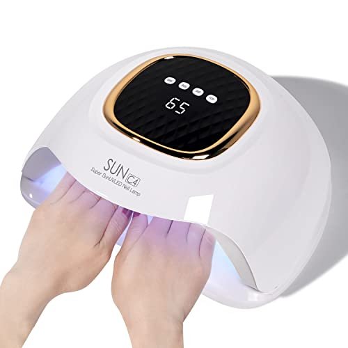 MIRAGE LAYON UV-Nagellampe – Schnelltrocknend, Leistungsstark & Effizient mit 4 Zeit-Einstellungen & Infrarot-Bewegungssensor für professionelle Nagelkunst zu Hause