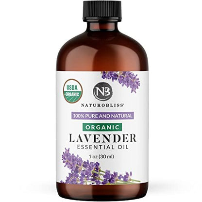 NaturoBliss Bio-Lavendelöl, 100% reines therapeutisches Öl, 30 ml – Ideal für Aromatherapie und Entspannung