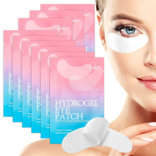C. ARTIST 110 Paar 100% natürliche Hydrogel-Augenpads für Wimpernverlängerung – Kollagen & Aloe Vera Unteraugenpads, Lash Tech Zubehör