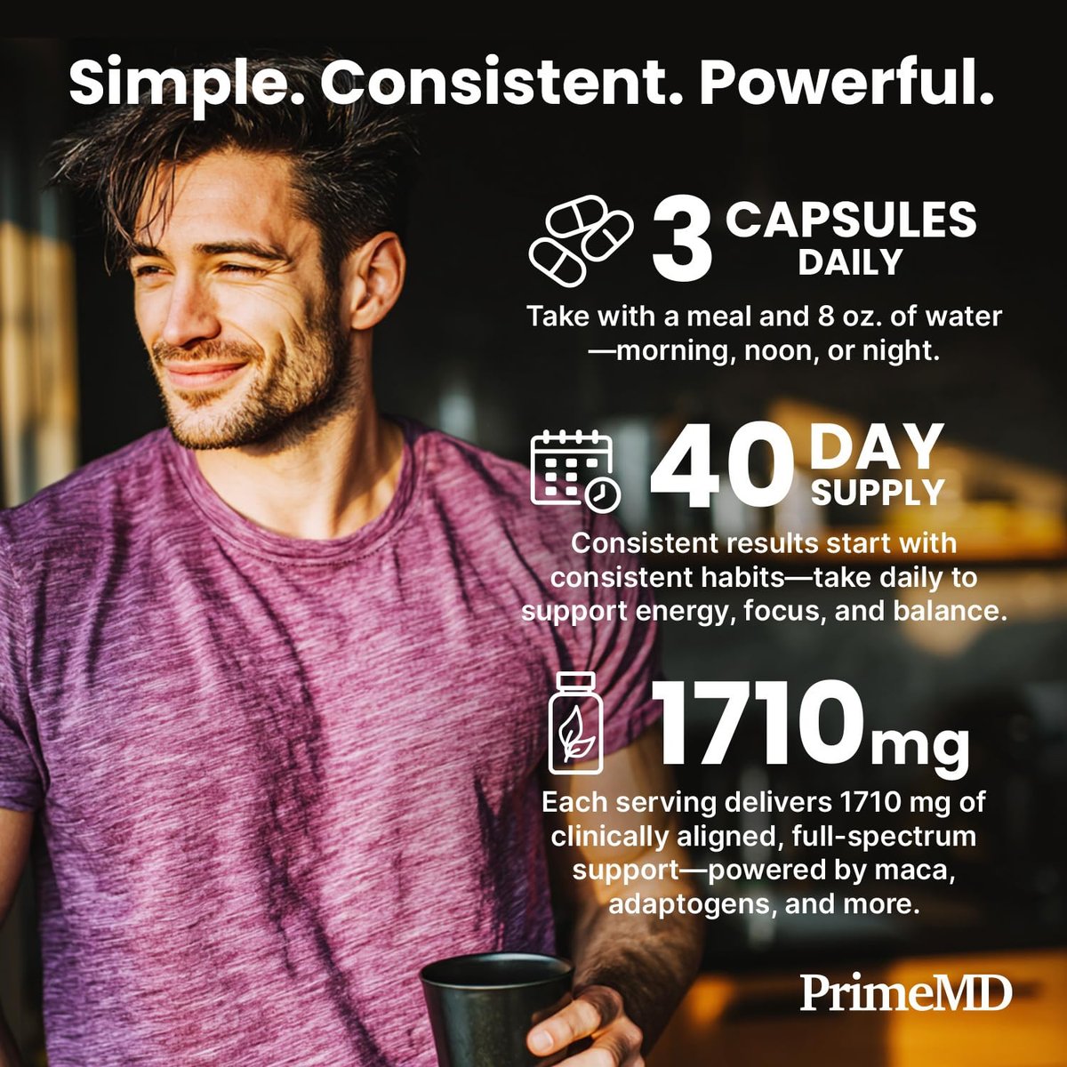 6-in-1 Bio Maca-Wurzel Ashwagandha Kapseln 1710mg mit DHEA und schwarzem Pfefferextrakt für Frauen und Männer - Schwarze Maca Nahrungsergänzung für Ausdauer, Knochen- und Stimmungssupport, 120 Stück