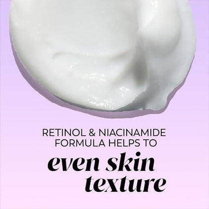 Olay Retinol 24 Duo-Pack: Peeling-Reinigungscreme 150 ml & Nachtfeuchtigkeitscreme 50 ml, parfümfrei