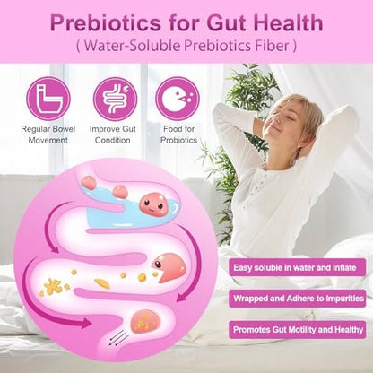 NATURE TARGET Probiotika für Frauen, 100 Milliarden KBE, mit Verdauungsenzymen & Präbiotika, Vaginalprobiotika mit Cranberry für die Gesundheit der Harnwege, pH-Balance, 90 vegane Kapseln
