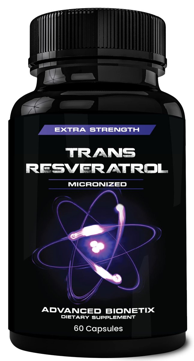 Advanced Bionetix 2X Potenz Mikronisiertes Trans-Resveratrol Supplement – 1200 mg pro 2 Kapseln – Hochabsorbierende Antioxidans-Formel – Fördert Anti-Aging, kognitive Unterstützung & Herzgesundheit – 60 Kapseln