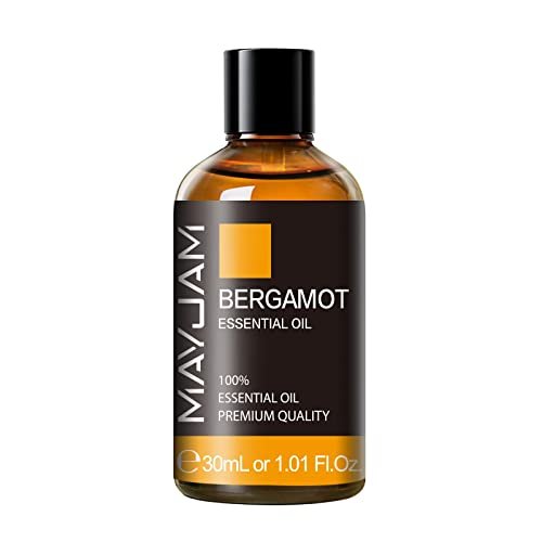 Bergamotte Ätherisches Öl 30ml - MAYJAM Premium Bergamotte Öl für Diffuser, Seifenherstellung, Kerzenherstellung, Lang anhaltender Duft