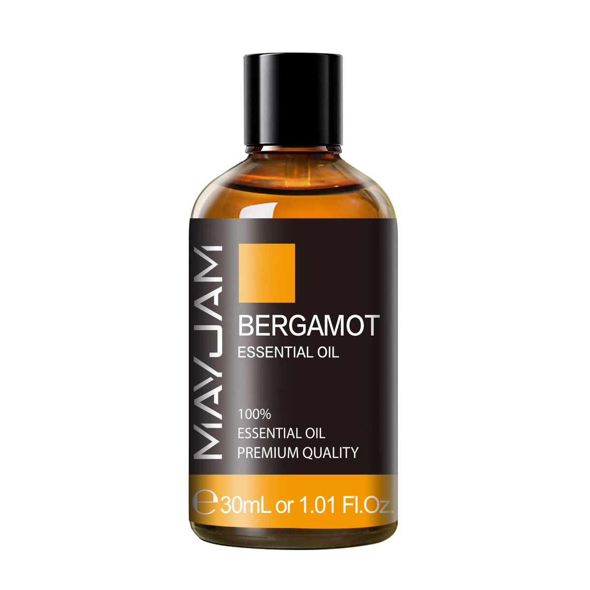 Bergamotte Ätherisches Öl 30ml - MAYJAM Premium Bergamotte Öl für Diffuser, Seifenherstellung, Kerzenherstellung, Lang anhaltender Duft