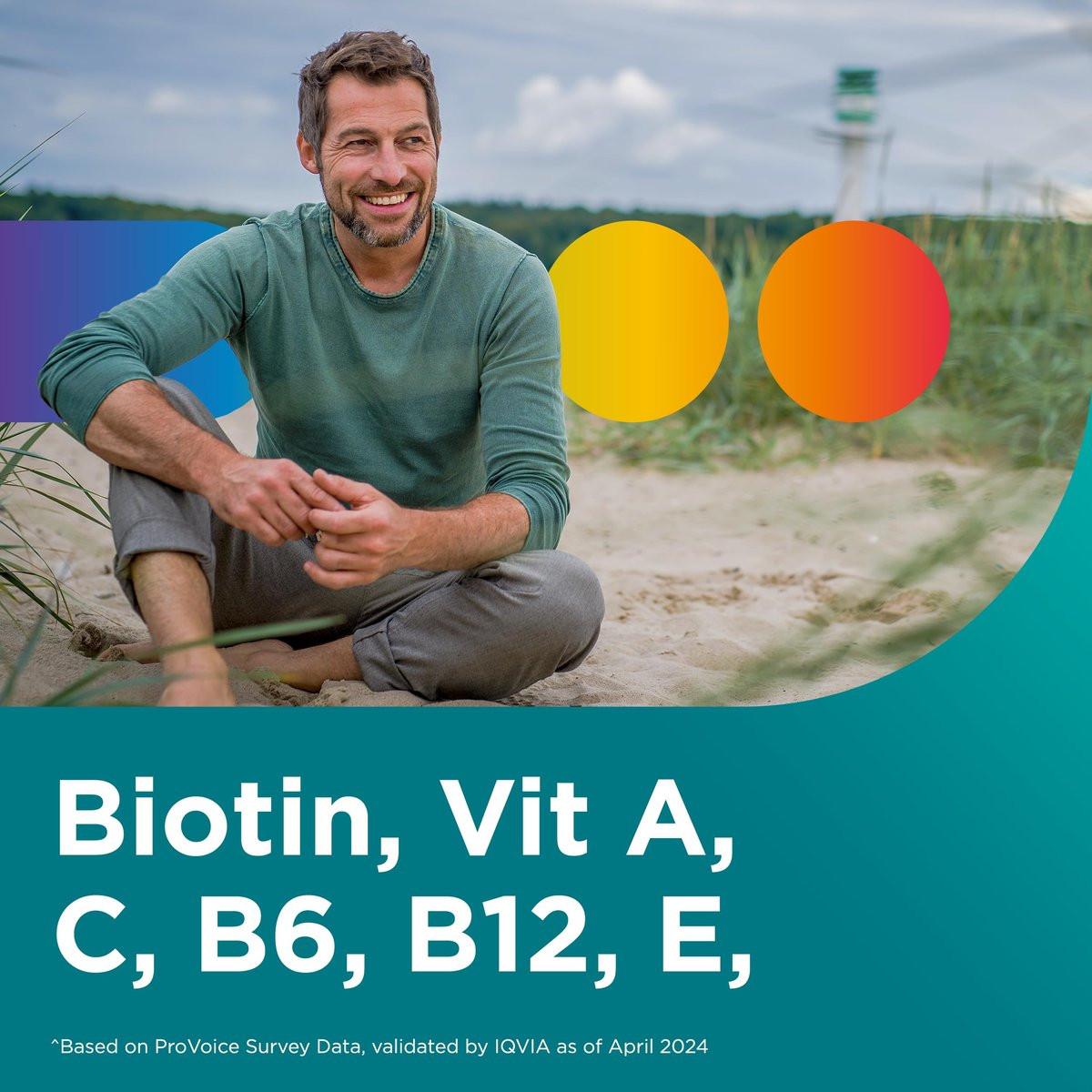 Centrum Männer Multivitamin Gummibärchen – Immunsystem, Energie & gesundes Aussehen – 100 Stück, 50 Tage Vorrat