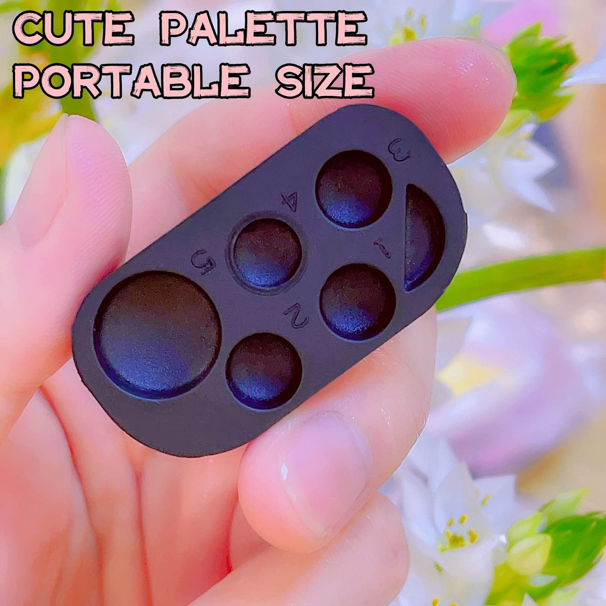 Lash Lift Brow Lamination Palette – DIY Wimpern- und Augenbrauen-Lifting-Set für den Salon zu Hause (Mini Palette Pink Schwarz, 2er-Set)