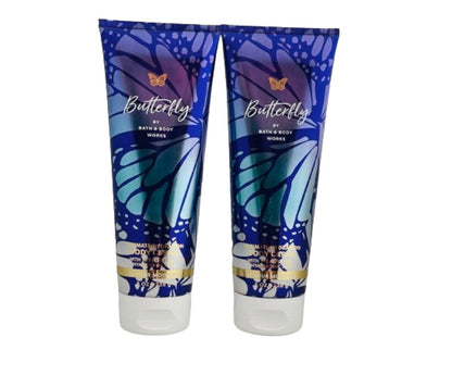 Bath and Body Works Butterfly Body Cream – Ultimative Feuchtigkeitspflege für Damen, 2er-Pack je 236 ml (Butterfly)