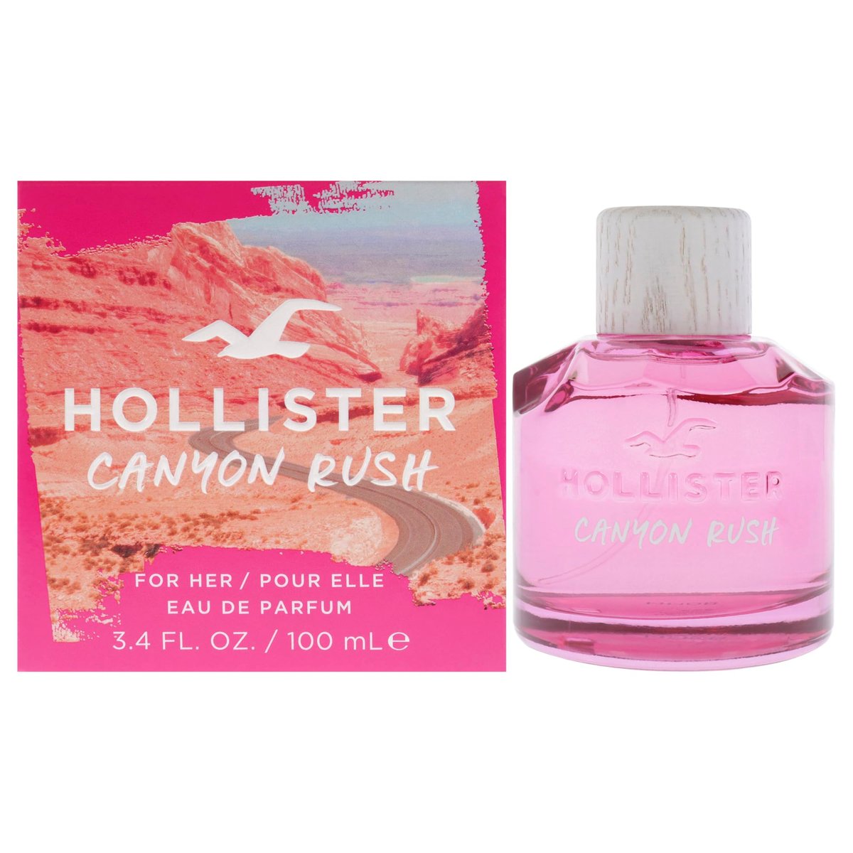 Canyon Rush von Hollister für Damen – 3,4 oz Eau de Parfum Spray