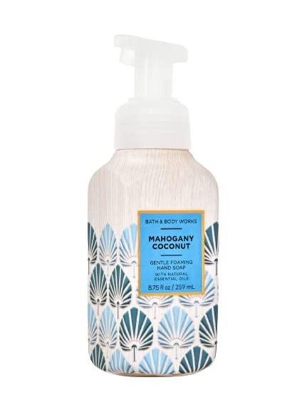 Bath & Body Works Mahogany Coconut Sanftschäumende Handseife 8,75 Unzen 2er-Pack (Mahogany Coconut)