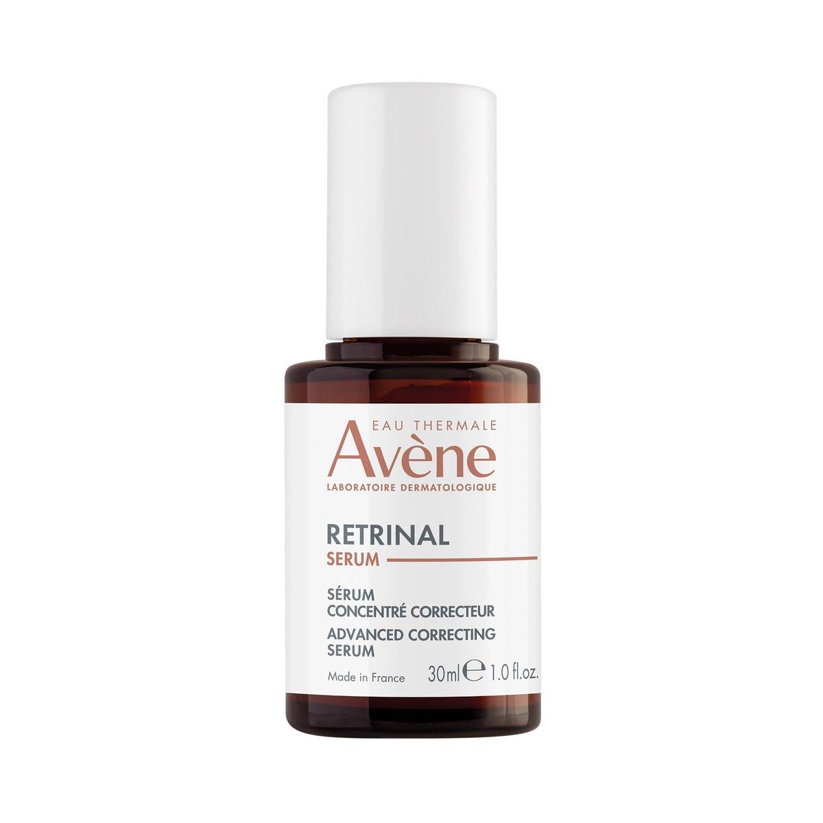Avène RetrinAL Advanced Correcting Serum – Straffendes & erneuerndes Serum mit Hyaluronsäure, Niacinamid & Bakuchiol, 30 ml