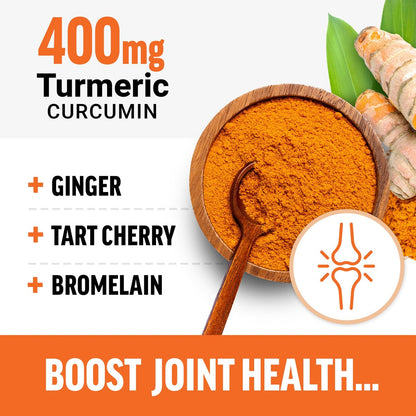 Force Factor Better Turmeric 400 mg mit schwarzem Pfeffer & Ingwer, Extra starke Gelenkunterstützung, überlegene Absorption, wie Kurkuma-Gummis, Fruchtsplash, 60 Kurkuma-Kaustabletten