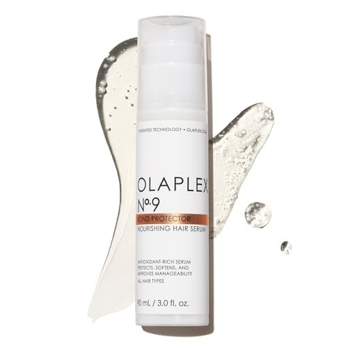 Olaplex Nº. 9 Bond Protector: Nährendes Haarserum & Hitzeschutz – Pflegt, entwirrt und reduziert Frizz & statische Aufladung für lockiges, welliges, glattes und krauses Haar, 90 ml