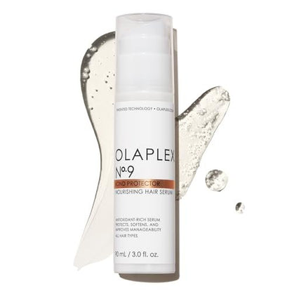 Olaplex Nº. 9 Bond Protector: Nährendes Haarserum & Hitzeschutz – Pflegt, entwirrt und reduziert Frizz & statische Aufladung für lockiges, welliges, glattes und krauses Haar, 90 ml