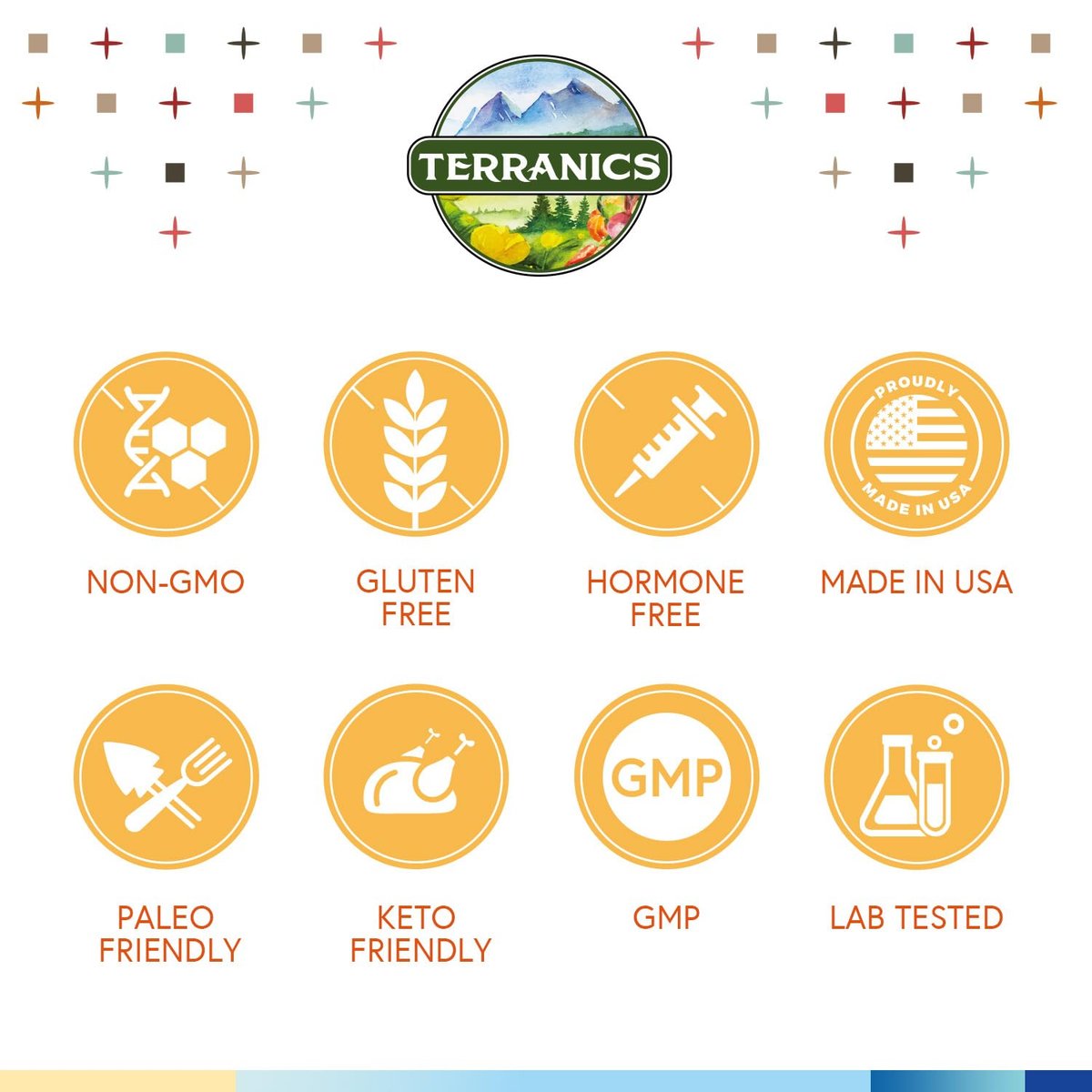Terranics Probiotika 120 Milliarden mit Präbiotika & Verdauungsenzymen, 30 getestete Stämme, Komplette Verdauungs- & Immununterstützung, Non-GMO, Ohne Soja, Milchprodukte & Gluten, für Männer und Frauen, 30 vegane Kapseln