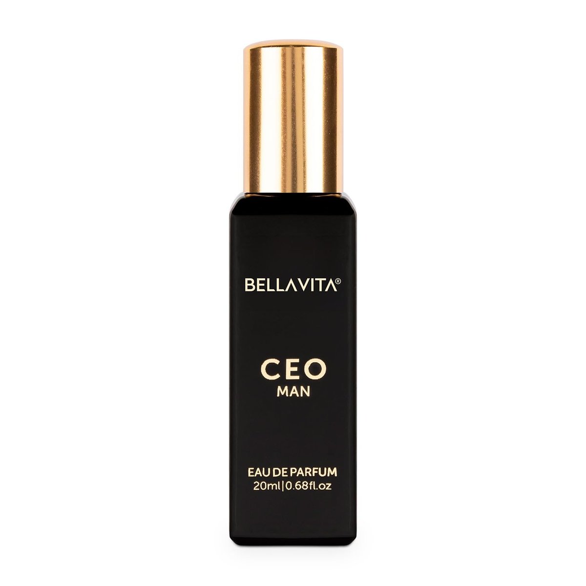 Bellavita Luxury CEO MAN Eau de Parfum | 20 ml Reisegröße | Herrenduft mit Mandarine, Zitrone, Lavendel und Vetiver | Lang anhaltendes Parfüm für Männer