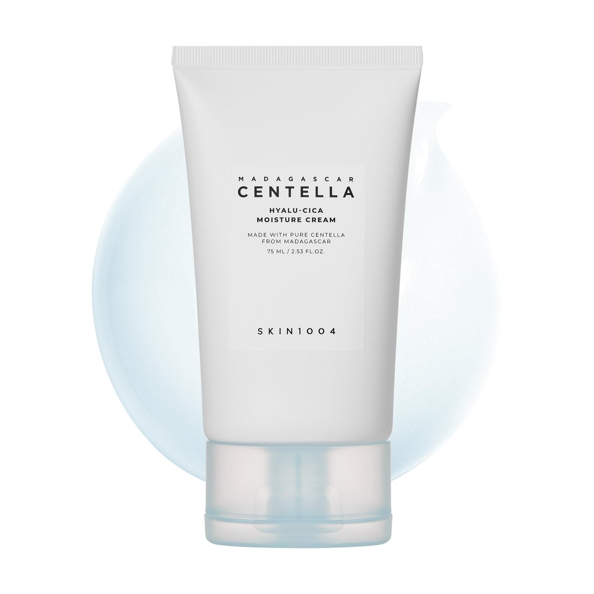 SKIN1004 Hyalu-Cica Feuchtigkeitscreme – Hyaluronsäure & Centella für tiefenwirksame Hydratation, leichte Gel-Creme für das Gesicht, 75 ml