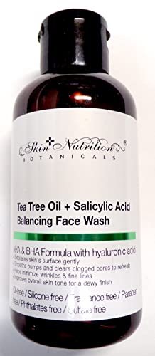 Skin Nutrition Botanicals - Teebaumöl + Salicylsäure ausgleichender Gesichtsreiniger 118 ml