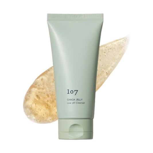 107 Sanfter Gel-Reiniger, Niedriger pH-Wert, Nicht reizend für empfindliche Haut, Angereichert mit Antioxidantien und beruhigenden Inhaltsstoffen, Koreanische Schönheitspflege (118 ml)