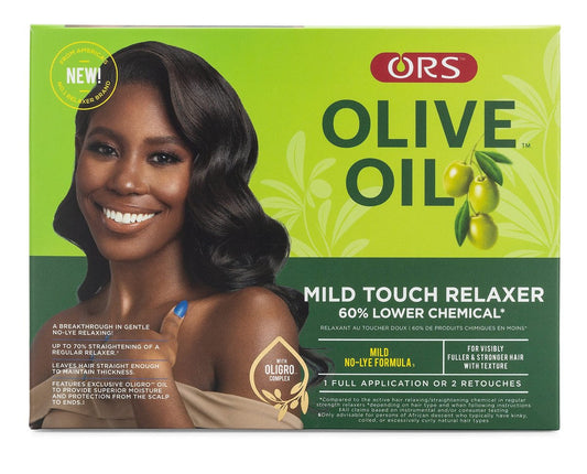 ORS Olive Oil Mild Touch Relaxer 60% Weniger Chemikalien Ohne Lauge – Milde Stärke