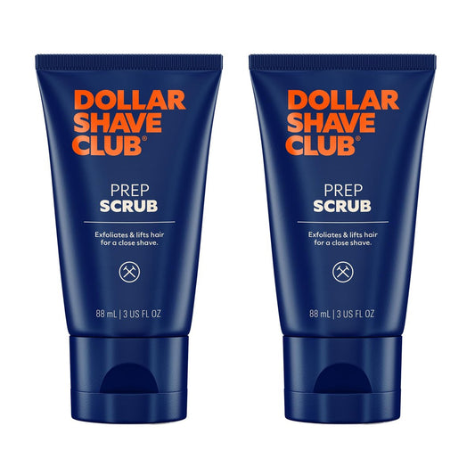Dollar Shave Club | Prep Scrub 85 g (2er-Pack) | Prä-Shave-Peeling zur Vermeidung von eingewachsenen Haaren
