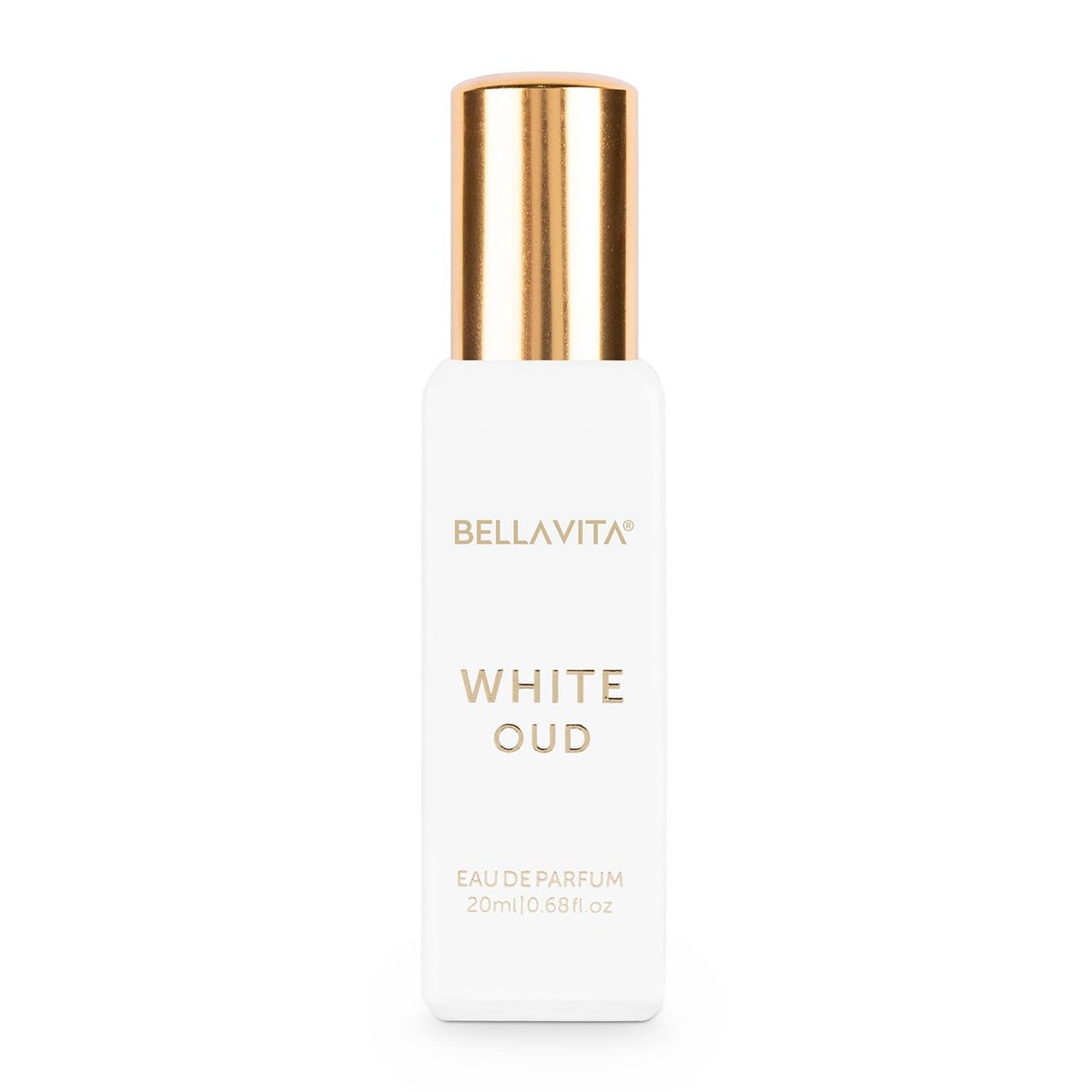 Bellavita Luxury WHITE OUD Eau de Parfum | 20 ml Reisegröße | Unisex Duft für Männer und Frauen | Fruchtige, Artemisia, Zitrone, Freesie und Tabaknoten | Langanhaltend