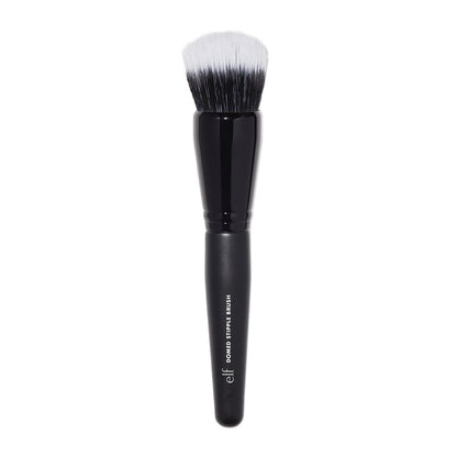 e.l.f. Domed Stipple Pinsel – Make-up-Pinsel für nahtloses Verblenden, Soft-Focus-Effekt, synthetische Borsten