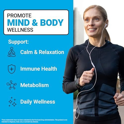 Force Factor Amazing Ashwa, KSM-66 Ashwagandha Supplement – Stressabbau, Fokus, Gedächtnis, Immununterstützung mit Vitaminen, Mineralien & Antioxidantien, Cortisol-Ergänzung für Frauen, 120 Tabletten
