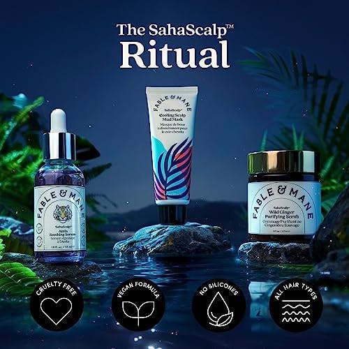 Fable & Mane Amla Soothing Serum mit Rosmarinöl – Beruhigende Kopfhautpflege für trockene, juckende & empfindliche Kopfhaut