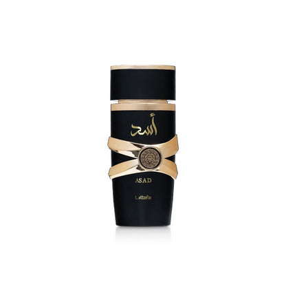 Lattafa Asad Eau de Parfum 100 ml – Luxuriöser Oud- und Moschusduft für Unisex, langanhaltend