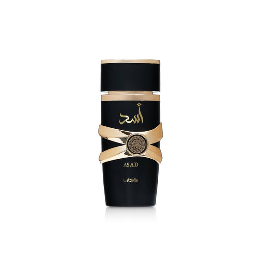 Lattafa Asad Eau de Parfum 100 ml – Luxuriöser Oud- und Moschusduft für Unisex, langanhaltend