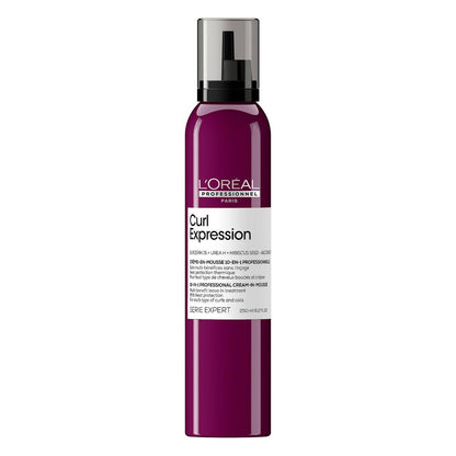 L'Oréal Professionnel Paris Curl Expression 10-in-1 Mousse - Lockenpflege für definierte, gestärkte Locken mit Hitzeschutz - 8,2 fl oz