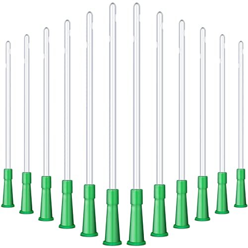 Nuanchu PVC Ersatzschläuche-Set – Klare Schläuche mit flexiblem abgerundetem Ende für sanftes Einführen (12 FR, 30 Stück)