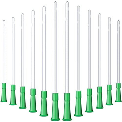 Nuanchu PVC Ersatzschläuche-Set – Klare Schläuche mit flexiblem abgerundetem Ende für sanftes Einführen (12 FR, 30 Stück)