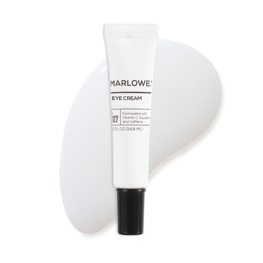 MARLOWE. No. 127 Augencreme für Männer mit Vitamin C, Koffein und feuchtigkeitsspendendem Squalan gegen Schwellungen, Falten & dunkle Augenringe – gezielte Pflege für die Augenpartie, 15 ml