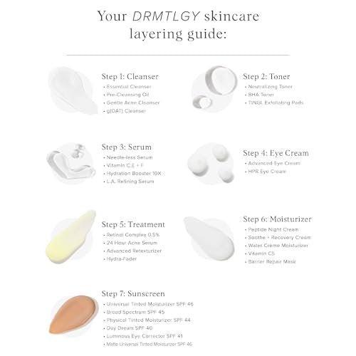 DRMTLGY Neutralisierendes Gesichtswasser – Beruhigend, pH-ausgleichend, feuchtigkeitsspendend für alle Hauttypen (186 ml)